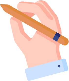 writing hand